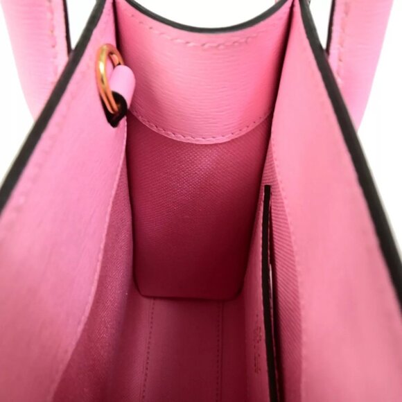 GUCCI x Bananya BNF Logo 2Way Mini Shoulder Bag Leather Pink GHW Italy 635RK208 - Picture 14 of 16